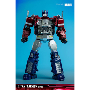 おもちゃ 変形 ロボット 百微社 BAIWEITOYS TW-1027D TITAN WARRIOR 扩大版
