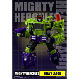 品切れ おもちゃ 合金 変形 ロボット TFC TOYS Mighty Hercules 第2弹 Heavylabor 6体合体で巨大ロボット