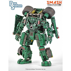 品切れおもちゃ 合金 変形 ロボット Devil Saviour Troublemaker 第4弹 DS-04 Smash 8体合体で巨大ロボット