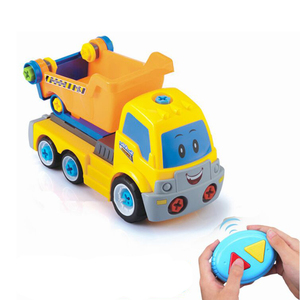 電動おもちゃ 車 DIY 知育玩具  想像力と創造力を育てる入園卒園 子供のおもちゃ 誕生日 プレゼント ギフト 贈り物 赤外線 リモコン付き