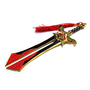 おもちゃ アーミー 装備品 合金 刀 剣  200mm 塗装済みアクションフィギュアの武器(20752）