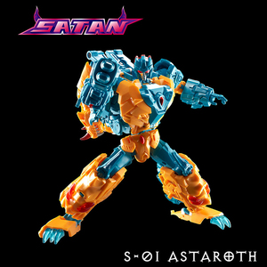 おもちゃ 合金 変形 ロボット TFC Satan 第1弹 S-01 Astaroth 5体合体で巨大ロボット