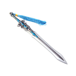品切 おもちゃ アーミー 装備品 合金 刀剣 215mm 塗装済みアクションフィギュアの武器(20783）
