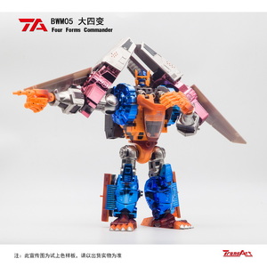 おもちゃ 変形 ロボットTransArt Toys TA BWM-05 FOUR FORMS COMMANDER 再版