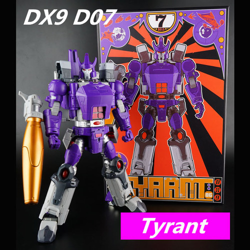 「予約注文」おもちゃ 合金 変形 ロボット DX9 D07 Tyrant