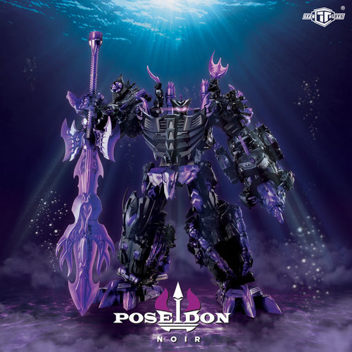 おもちゃ 合金 変形 ロボット TFC Poseidon Noir P01-06N 6体セット