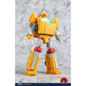おもちゃ 変形 ロボット MS-TOYS MS-B09 イエロー