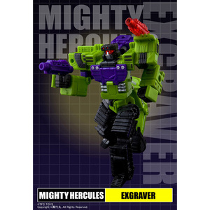 品切れ おもちゃ 合金 変形 ロボット TFC TOYS Mighty Hercules 第1弹 Exgraver 6体合体で巨大ロボット