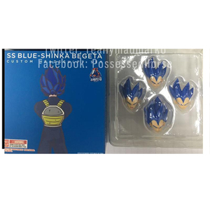 品切れ おもちゃ 魔契可动 Demoniacal Fit SS Blue Evolution Custom headsculpt set for SHF Vegeta [本体無し]