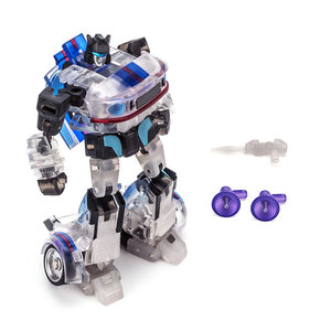 おもちゃ 合金 変形 ロボット Newage NA H2T Jazz 透明 限定版
