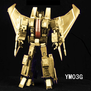 品切れおもちゃ 合金 変形 ロボット YesModel YM-03G Starscream 限定版100体