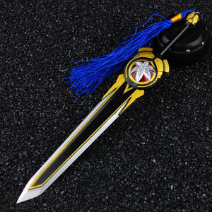 おもちゃ アーミー 装備品 合金 刀 剣 180mm 塗装済みアクションフィギュアの武器 