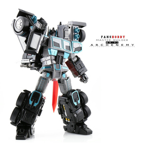 おもちゃ 合金 変形 ロボット Fans Hobby MB-01 オプティマスプライム Optimus Prime ブラックバージョン