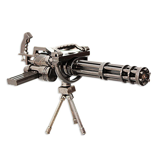 おもちゃ アーミー 装備品 合金 武器 M134 180mm 塗装済みアクションフィギュアの武器  4点セット (22375)