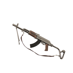 おもちゃ アーミー  装備品 合金 武器 AK47 200mm 塗装済みアクションフィギュアの武器 （231242)