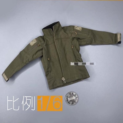 Military Jacket Jacket  for 1/6 Figure フィギュアのアップグレードキット（本体無し）