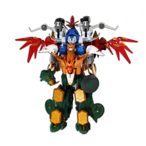 おもちゃ 変形ロボット 神獣金剛2 豪華版 天神金剛 4体合体で巨大ロボットに