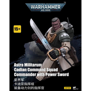  JOYTOY 暗源 1/18 JT3463 Astra Militarum Cadian Command Squad Commander with Power Sword