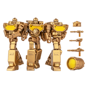 おもちゃ 変形 ロボット Newage NA H22G GoldenEye 3体セット
