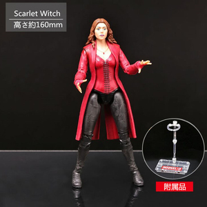 ［正規品］MARVEL おもちゃ ヒーロー キャラクター Scarlet Witch 160mm ABS&PVC製 塗装済みアクションフィギュア 
