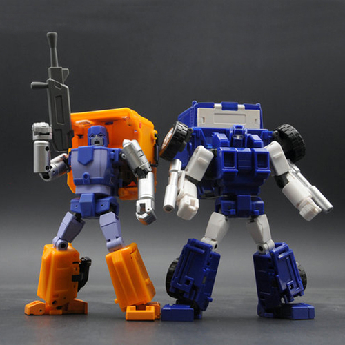 おもちゃ 変形 ロボット Bad Cube BC OTS-01 Huffer & OTS-13 Pipes 2体セット 再版