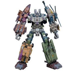 おもちゃ 変形 ロボット JINBAO社 ROBOT豹 Bruticus Onslaught Blast Off Vortex Brawl Swindle 5体合体で巨大ロボに 5体セット