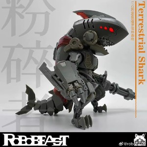 [予約注文]  おもちゃ Robobeast 1/12 Terrestrial Shark 特典付き　未組立品