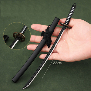 おもちゃ アーミー 装備品 合金 刀 剣 220mm 塗装済みアクションフィギュアの武器（221398)