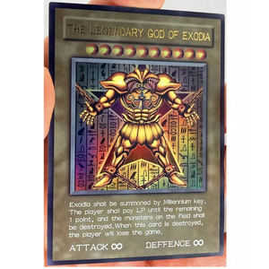 21.  遊戯王カード THE LEGENDARY GOD OF EXODIA 画像色