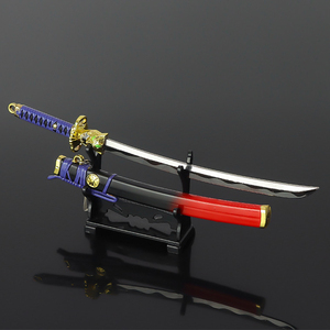 おもちゃ アーミー 装備品 合金 刀 剣 220mm 塗装済みアクションフィギュアの武器（230621)