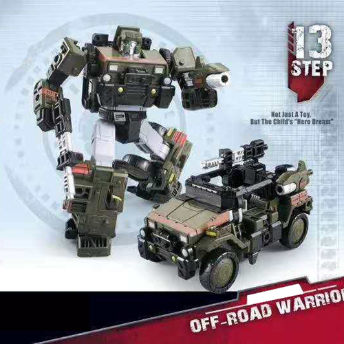 おもちゃ 変形 ロボット XINGJUN MODEL J6605 OFF ROAD WARRIOR