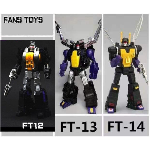 おもちゃ 合金 変形 ロボット FansToys FT-12 FT-13 FT-14 3体セット