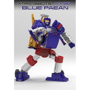 [予約注文]  おもちゃ 変形 ロボット X-Transbots X社 MX-9B BLUE PAEAN