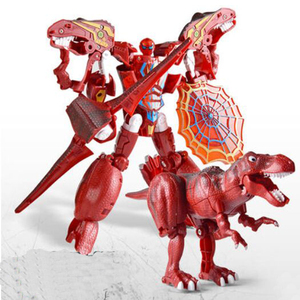 おもちゃ  変形 ロボット GOGOSHOU TOY C993 恐竜 レッド