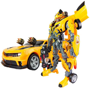 おもちゃ 変形 ロボット QunYu QY-2288  バンブルビー Bumblebee 460mm 拡大版 