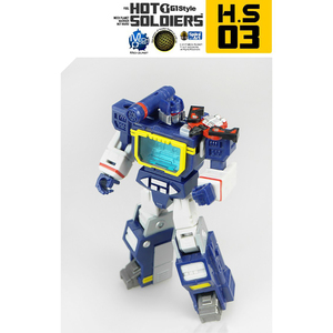 おもちゃ 合金 変形 ロボット  Hot Soldiers HS03 Soundtrack