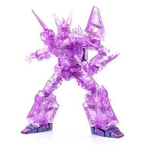 おもちゃ 合金 変形 ロボット X-Transbots X社 サイクロナス Cyclonus パープル 透明 限定版