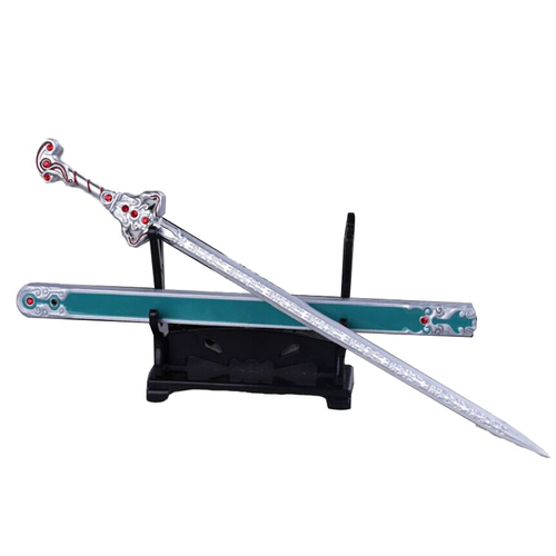 おもちゃ アーミー 装備品 合金 刀 剣 180mm 塗装済みアクションフィギュアの武器 （23301）