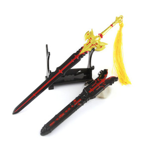 おもちゃ アーミー 装備品 合金 刀 剣 210mm 塗装済みアクションフィギュアの武器（22153）