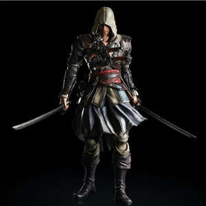 Assassin's Creed Edward James Kenway 280mm PVC製 塗装済み可動フィギュア