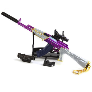 おもちゃ アーミー 装備品 合金 武器 AKM 230mm 塗装済みアクションフィギュアの武器(21100)