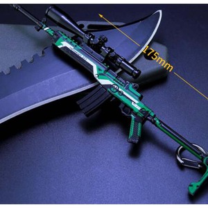 品切 おもちゃ アーミー 装備品 合金 MINI14 175mm 塗装済みアクションフィギュアの武器