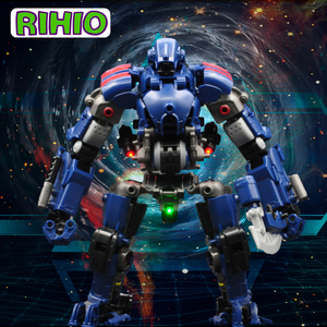 おもちゃ RIHIO MM003 攻撃変形装甲 ロボット ブルー 未組立品