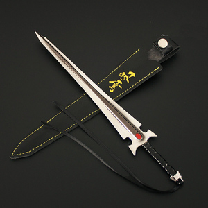 おもちゃ アーミー  装備品 合金 刀 剣 220mm 塗装済みアクションフィギュアの武器 （231138)