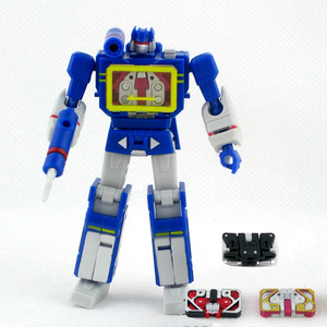 おもちゃ  変形 ロボット Pocket Toys PT-04 サウンドウェーブ Soundblaster & サウンドウェーブ バンド3個
