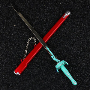 品切 おもちゃ アーミー 装備品 合金 刀 剣 300mm 塗装済みアクションフィギュアの武器
