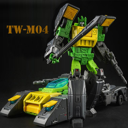 おもちゃ 合金 変形 ロボット TOYWORLD TW-M04 Spanner