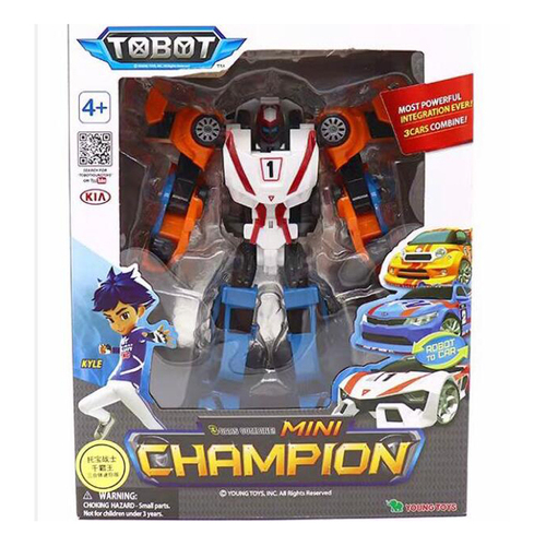 おもちゃ 変形ロボット 韓国 TOBOT CHAMPION MINI