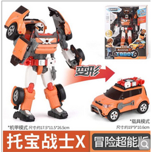韓国 変形ロボット TOBOT 超能変形版 戦士X 冒险超能版