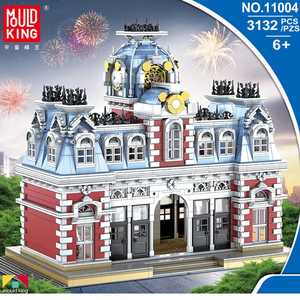 MOULD KING 11004 THE STATION OF THE DREAMLAND 未組立品 3132PCS